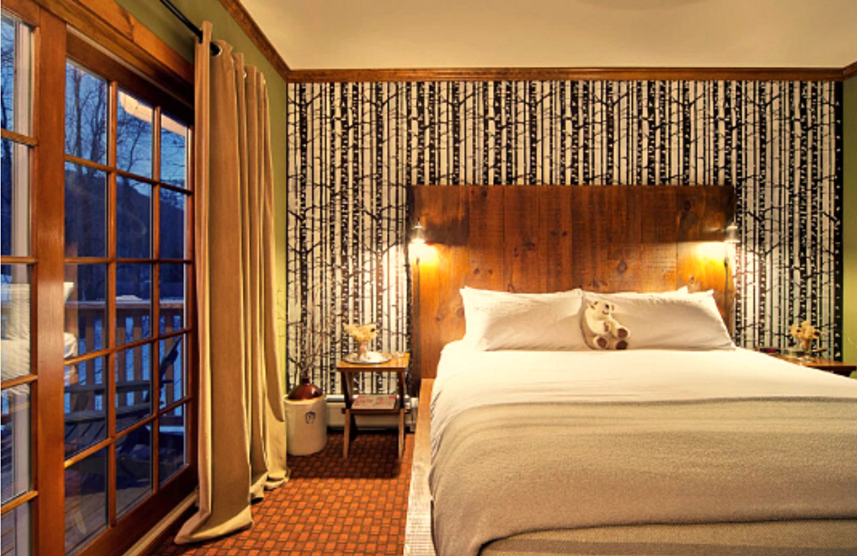 Lodging at The INN in Montgomery Center, VT, minutes to the Jay Peak Resort and on the Trout River.