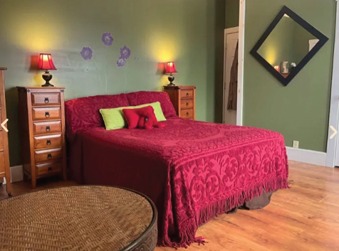 Guest Rooms at Journey's Salon and Guest House in North Troy Vermont Near The Long Trail